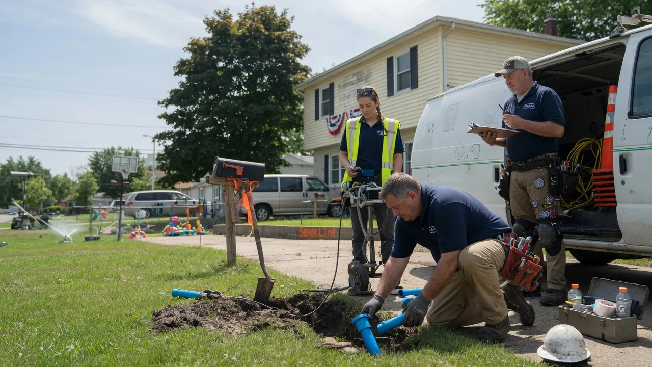 Slab Leak Repair in Bidwell, OH near me